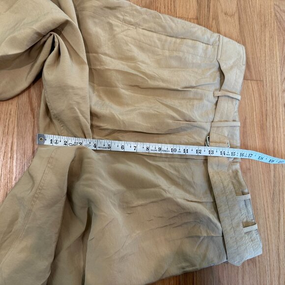 Lemaire Loose Belted High Rise Pants Dry Silk Size 40 - Picture 8 of 13